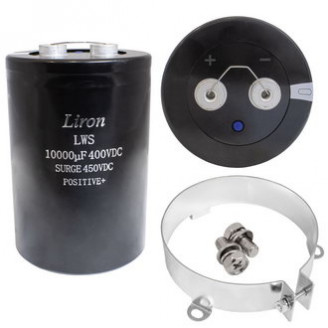 10000 UF 400V 85*C 90*130 LWS Liron 10000 UF 400V 85*C 90*130 LWS Liron
