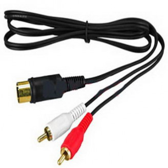 DIN 5 Pin - 2 RCA G1,5 m DIN 5 Pin - 2 RCA G1,5 m